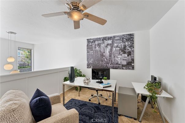 Home Office, Interior, Pendant Lights