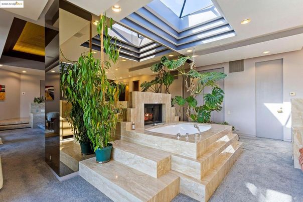 Fireplace, Interior, Recessed Lighting
