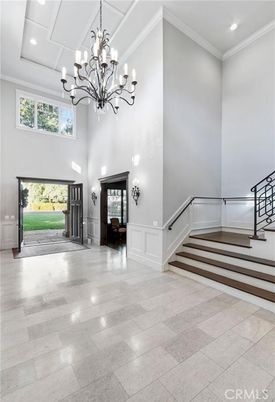 Chandelier, Interior, Recessed Lighting