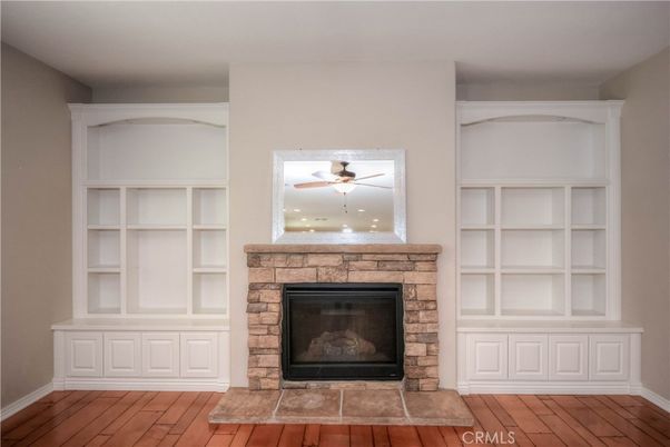 Fireplace, Interior, Wood Texture Flooring