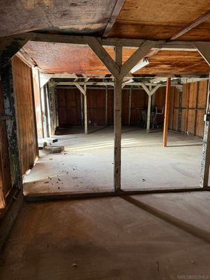 Interior, Wooden Beams