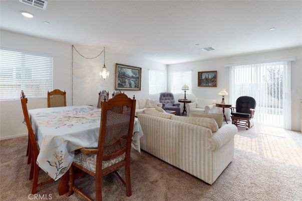 Dining room, Interior, Living room, Pendant Lights, Recessed Lighting