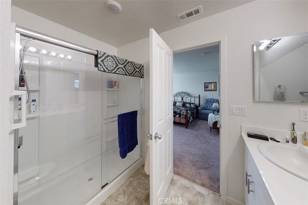 Bathroom, Bedroom, Glass Shower, Interior