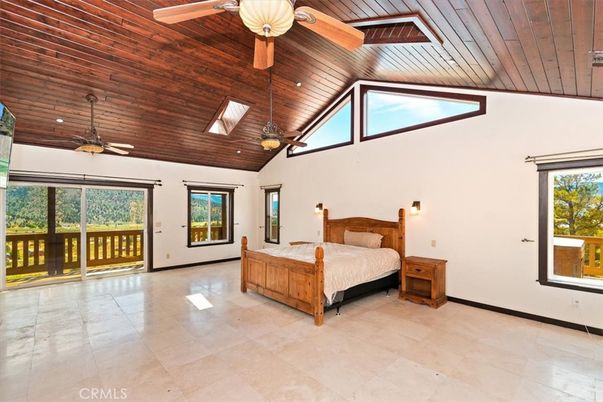 Bedroom, Interior, Recessed Lighting, Wooden Ceilings