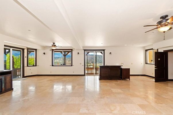 Empty room, Fireplace, Interior, Recessed Lighting