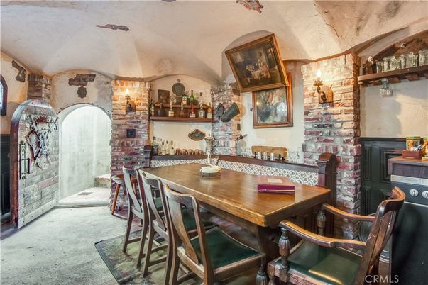 Dining room, Interior, Stone Walls