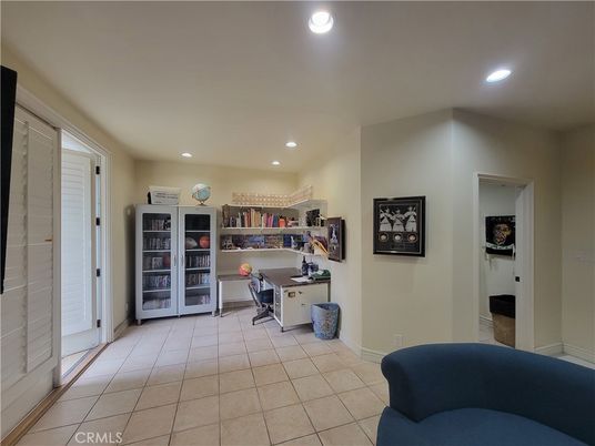 Home Office, Interior, Recessed Lighting