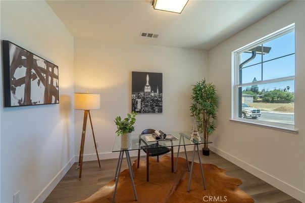 Home Office, Interior, Wood Texture Flooring