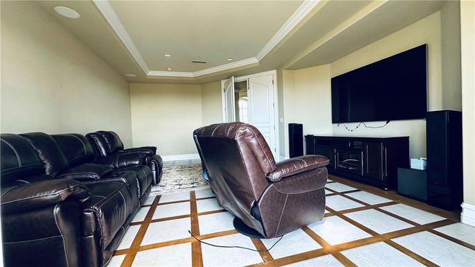 Home Theatre Room, Interior, Recessed Lighting, Theatre Room