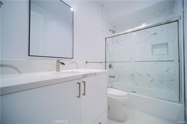 Bathroom, Glass Shower, Interior, Marble Walls