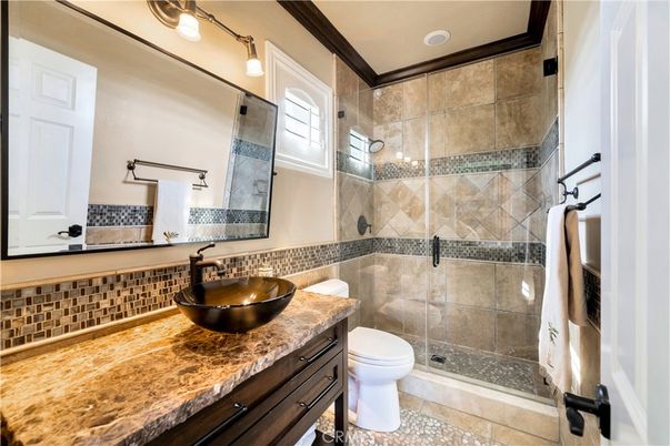 Bathroom, Glass Shower, Interior