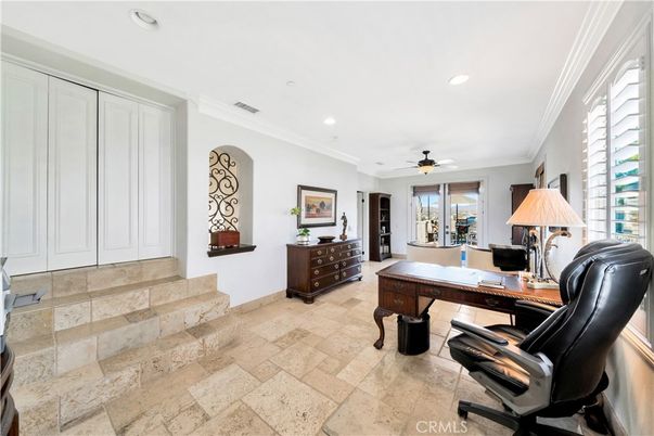 Home Office, Interior, Recessed Lighting