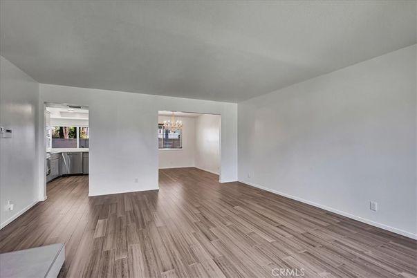 Chandelier, Empty room, Interior, Wood Texture Flooring
