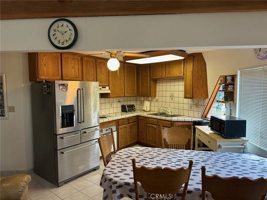 Dining room, Interior, Kitchen, Tile Countertops