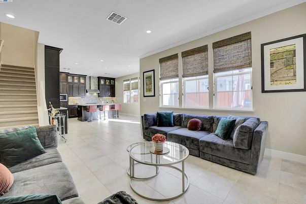 Interior, Kitchen, Living room, Recessed Lighting