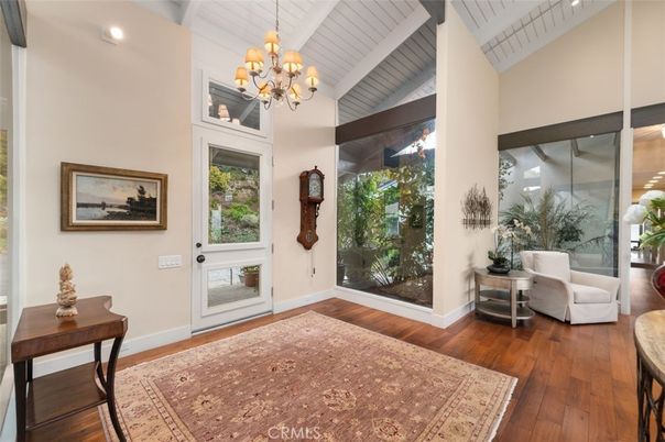 Chandelier, Interior, Recessed Lighting, Wood Texture Flooring