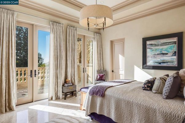 Bedroom, Interior, Pendant Lights