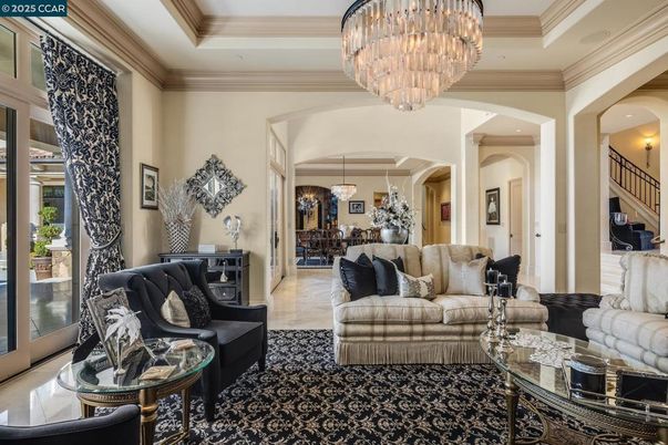 Chandelier, Interior, Living room, Pendant Lights, Recessed Lighting