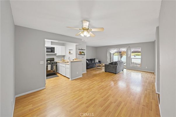 Interior, Kitchen, Living room, Wood Texture Flooring
