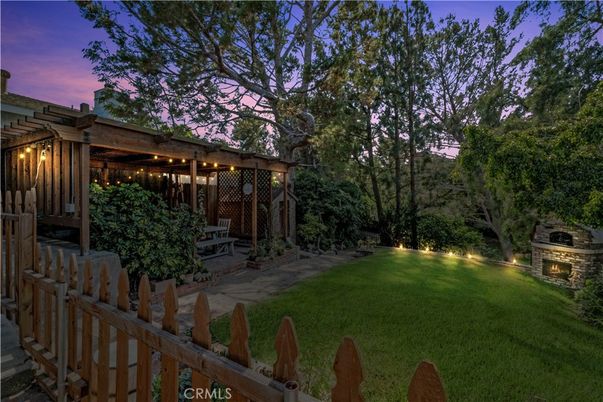 Backyard, Exterior, Fireplace