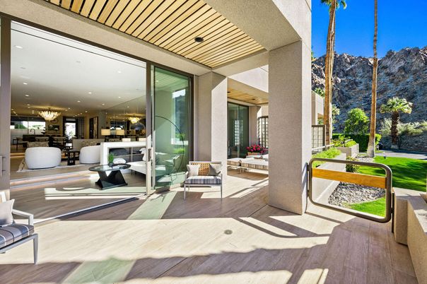 Exterior, Interior, Recessed Lighting, Wood Texture Flooring
