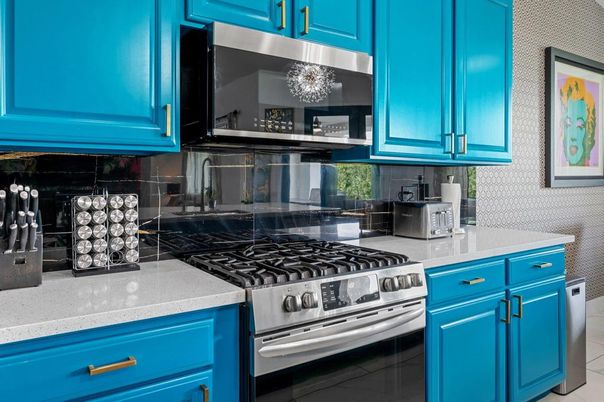 Interior, Kitchen, Stainless Steel Appliances