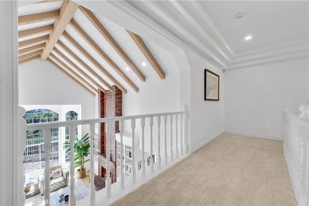 Interior, Recessed Lighting, Wooden Beams