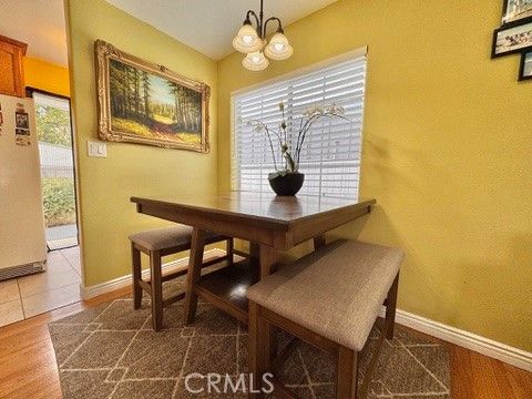 Chandelier, Dining room, Interior, Pendant Lights, Wood Texture Flooring