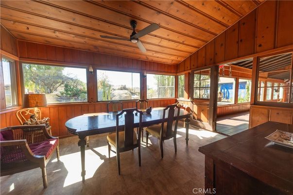 Dining room, Interior, Wooden Ceilings, Wooden Walls
