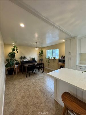 Dining room, Interior, Recessed Lighting