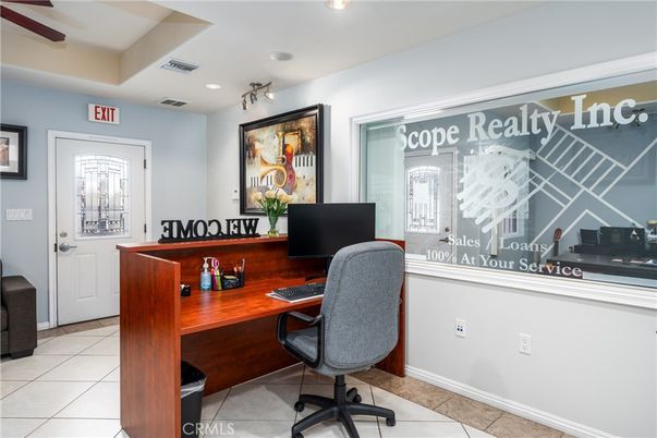 Home Office, Interior, Recessed Lighting
