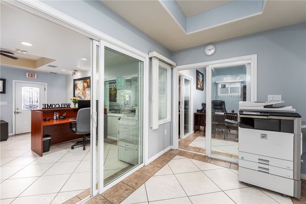 Home Office, Interior, Recessed Lighting