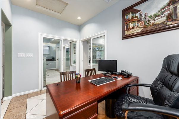 Home Office, Interior, Recessed Lighting