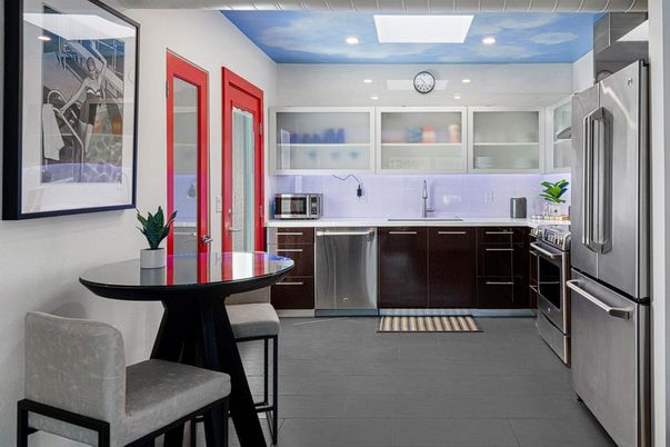 Interior, Kitchen, Recessed Lighting, Stainless Steel Appliances
