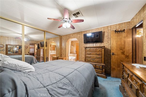 Bedroom, Interior, Wooden Walls