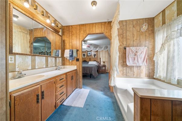 Bathroom, Interior, Wooden Walls