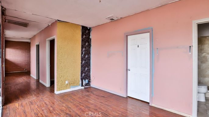 Bathroom, Empty room, Interior, Wood Texture Flooring
