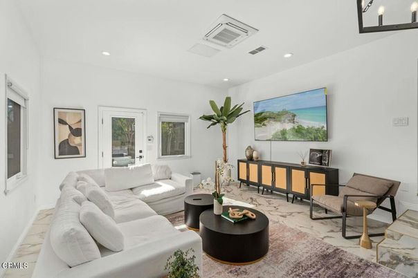 Interior, Living room, Marble, Recessed Lighting