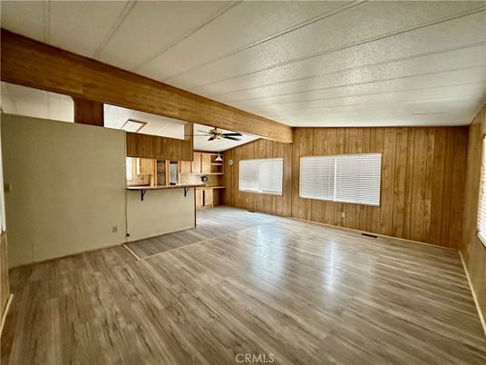 Empty room, Interior, Wood Texture Flooring, Wooden Walls