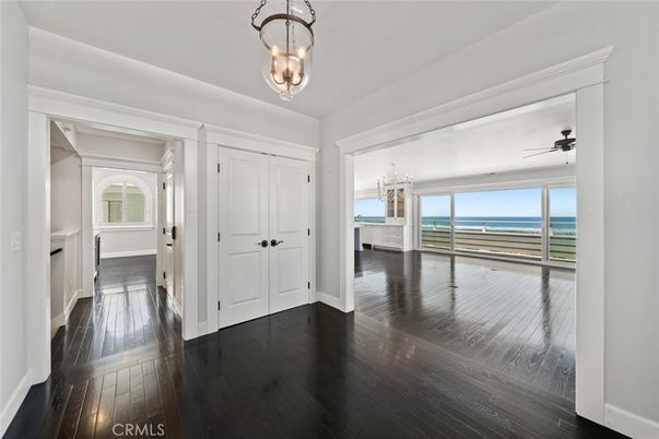 Empty room, Interior, Water, Wood Texture Flooring