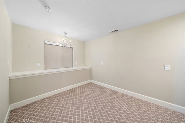 Chandelier, Empty room, Interior