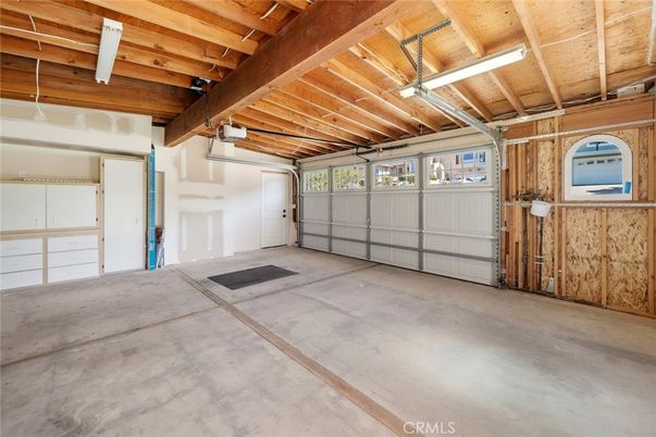 Garage, Interior, Wooden Beams, Wooden Ceilings, Wooden Walls