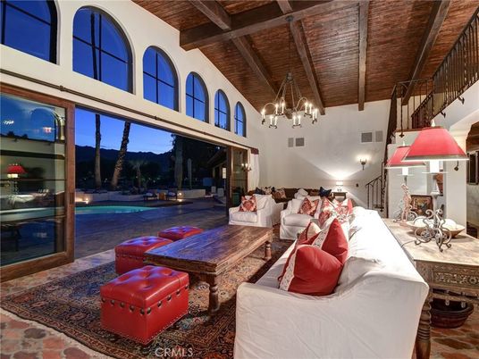 Interior, Living room, Pendant Lights, Pool, Wooden Beams, Wooden Ceilings