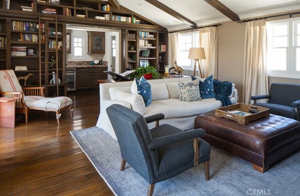 Interior, Living room, Wooden Beams, Wood Texture Flooring