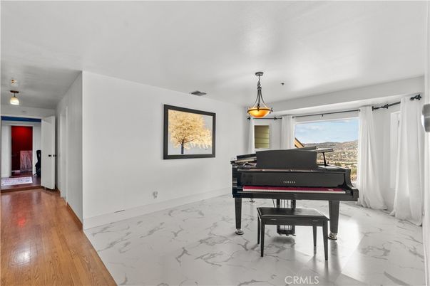 Interior, Marble, Pendant Lights, Piano
