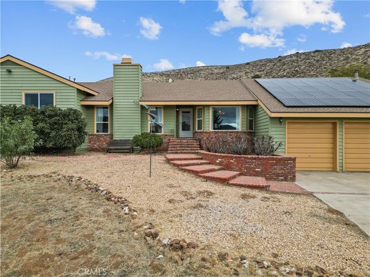 Attached, Backyard, Exterior, Facade, Solar Panels, Ranch
