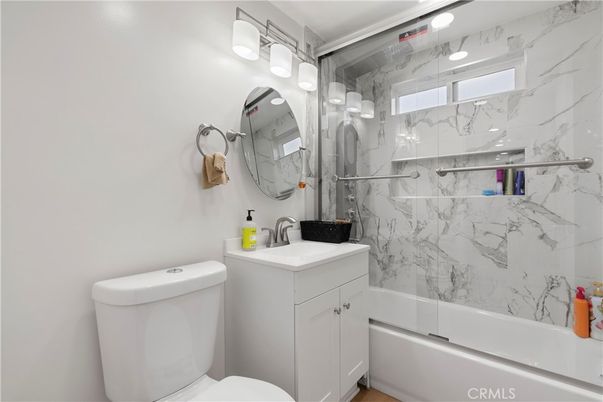 Bathroom, Glass Shower, Interior, Marble Walls