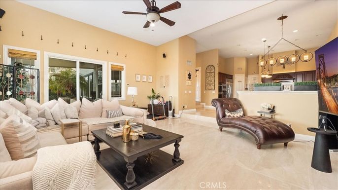 Interior, Kitchen, Living room, Pendant Lights, Recessed Lighting