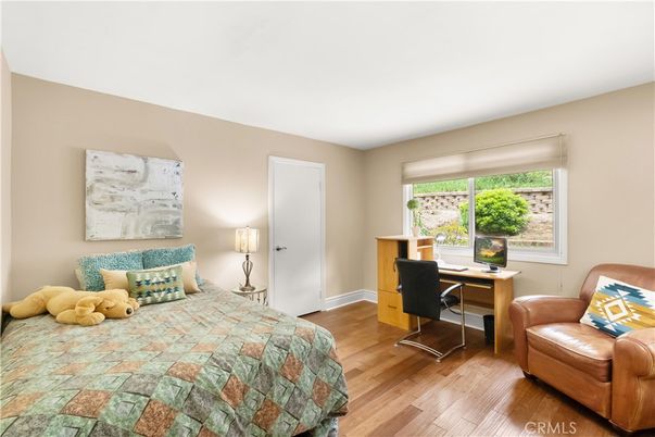 Bedroom, Home Office, Interior, Wood Texture Flooring
