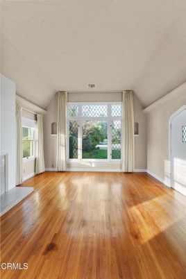 Empty room, Fireplace, Interior, Wood Texture Flooring